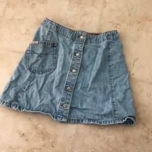 Vintage Button Down Skirt